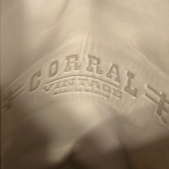 🔥CORRAL Hand Made Cross&Wings Leather Overlay Distressed Cowboy Western Boots - Picture 12 of 15